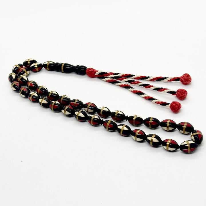 كوك مطعم بالنحاس والاحجار 10 ملي 33 حبايه