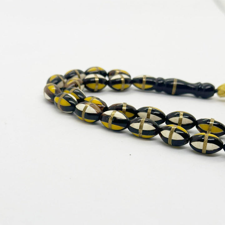 كوك اسود مطعم بالاحجار والنحاس 10 ملي 33 حبايه