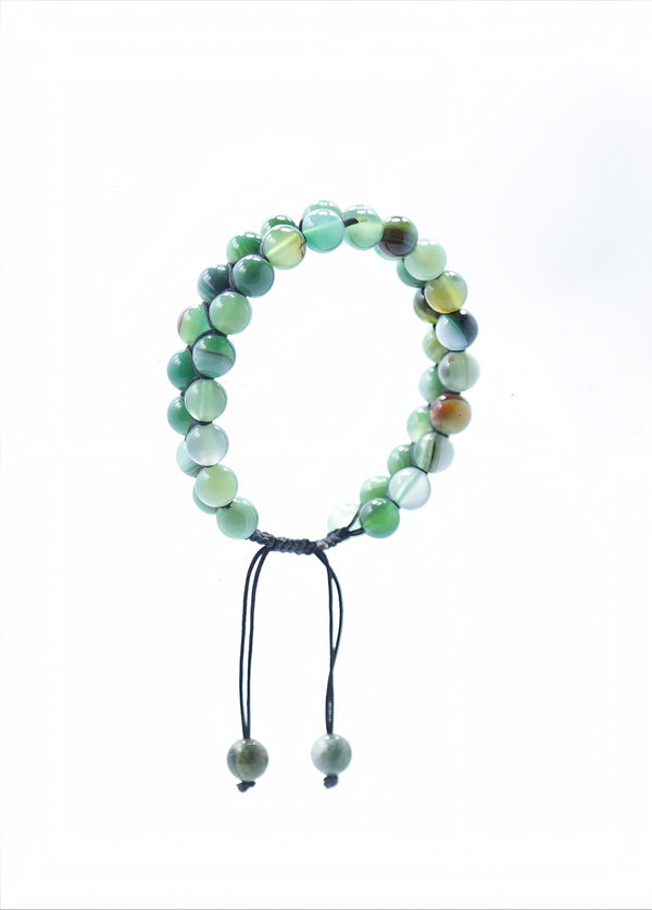 اسوره عقيق سليماني اخضر طبيعي