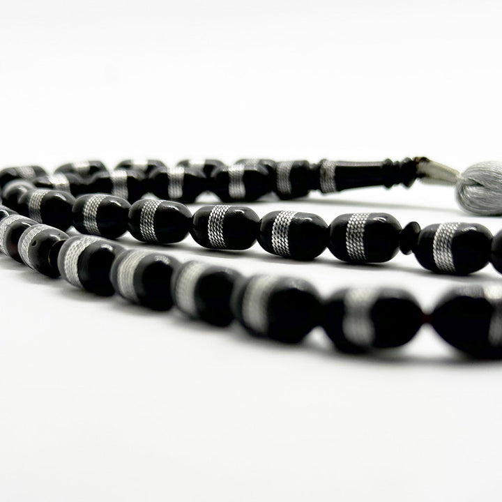 كوك اسود برميلي مطعم بالمعدن 8 ملي 33 حبايه